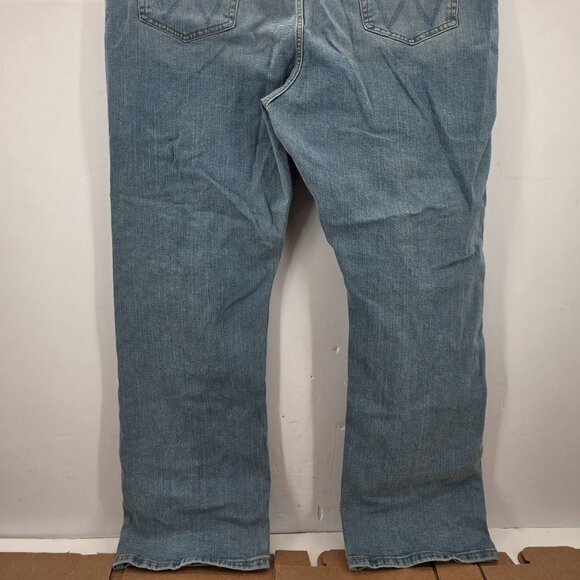 Wrangler Mens Relaxed-Fit Bootcut Jeans Denim Blue Size 44 x 32 112326188 - Picture 11 of 11